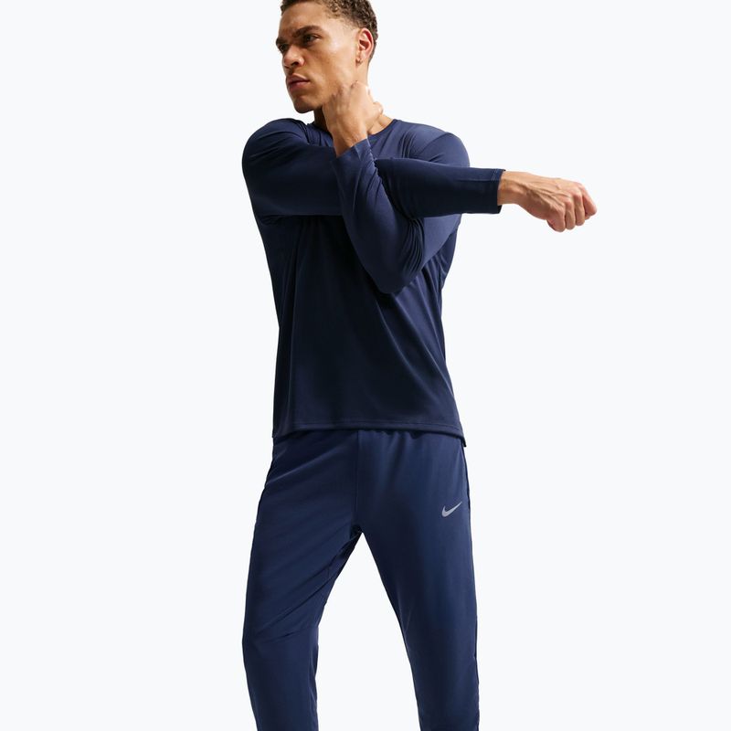 Vyriškos bėgimo kelnės Nike Stride Dri-Fit Woven midnight navy 4