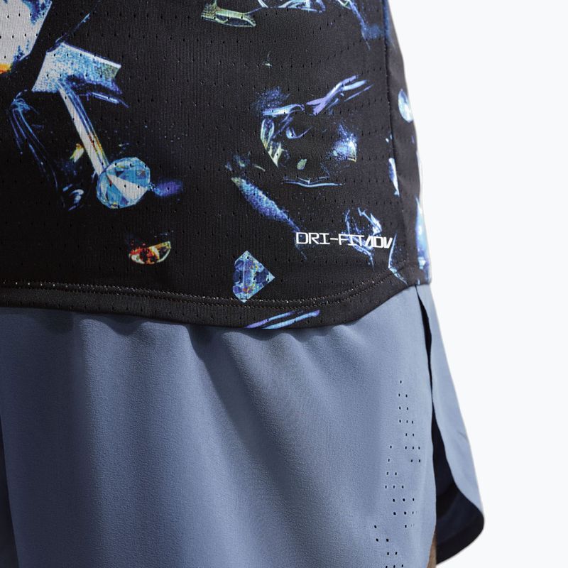 Vyriški bėgimo marškinėliai Nike AeroSwift Dri-Fit ADV Singlet black/laser orange 5