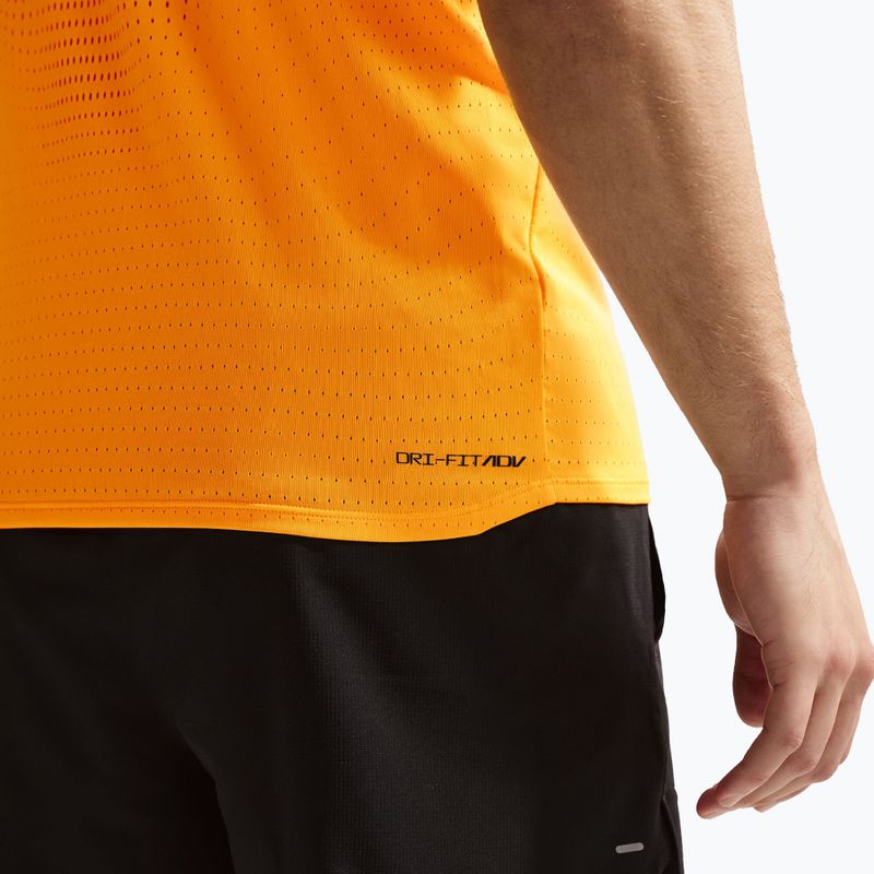 Vyriški bėgimo marškinėliai Nike AeroSwift Dri-Fit ADV laser orange/black 6