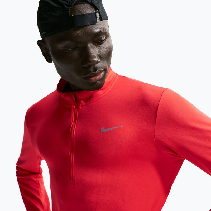 Vyriškas bėgimo džemperis Nike Pacer Dri-Fit 1/2 Zip light crimson 4