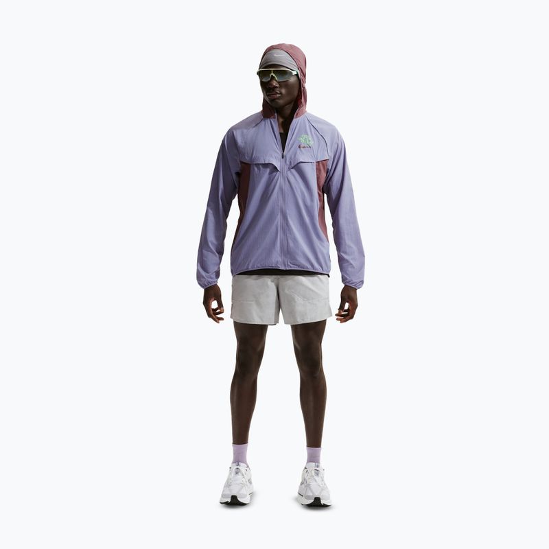 Vyriška bėgimo striukė Nike Fly Nike Stride iron purple/tattoo 2