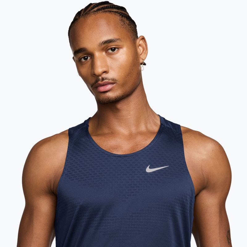 Vyriški bėgimo marškinėliai Nike Stride Dri-Fit ADV midnight navy 3