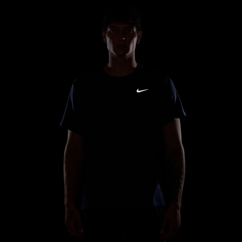 Vyriški bėgimo marškinėliai Nike Miler Dri-Fit UV midnight navy 7