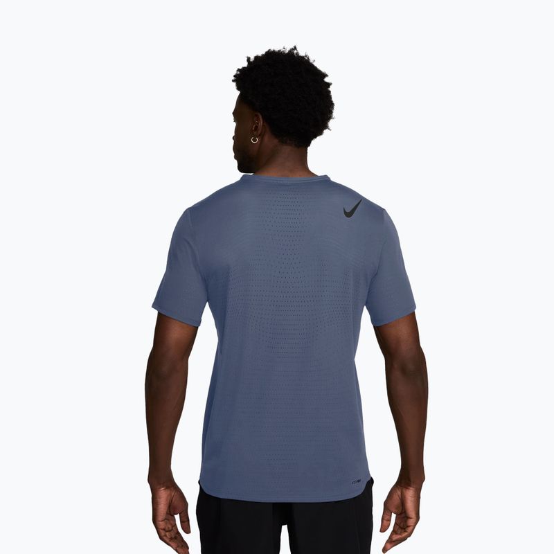Vyriški bėgimo marškinėliai Nike AeroSwift Dri-Fit ADV diffused blue/black 2