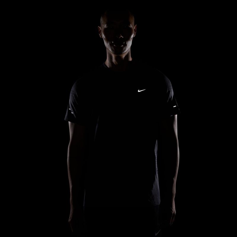Vyriški bėgimo marškinėliai Nike Stride Dri-Fit ADV off noir/black 7