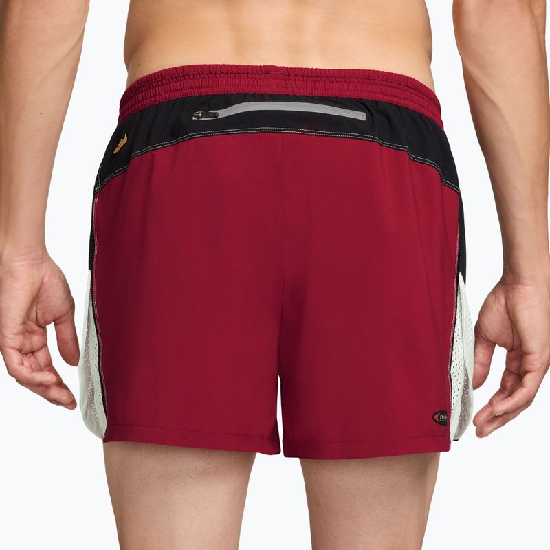 Vyriški bėgimo šortai Nike Retro Dri-Fit Brief-Lined 4" team crimson/black 2
