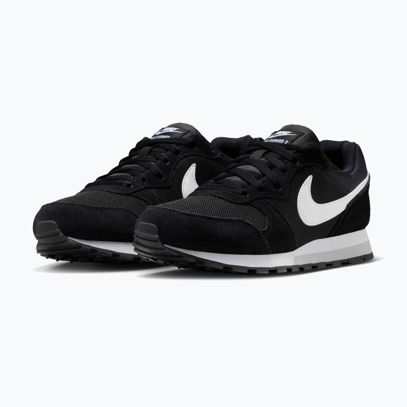 Moteriški batai Nike MD Runner 2 black/wolf grey/white 3