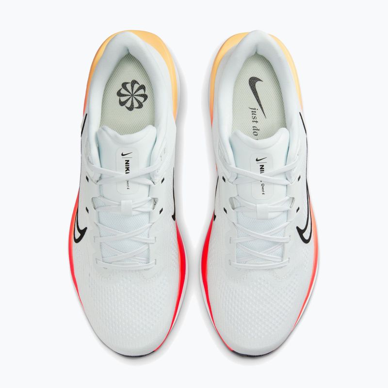 Vyriški bėgimo bateliai Nike Quest 6 off white/white/topaz gold/black 7