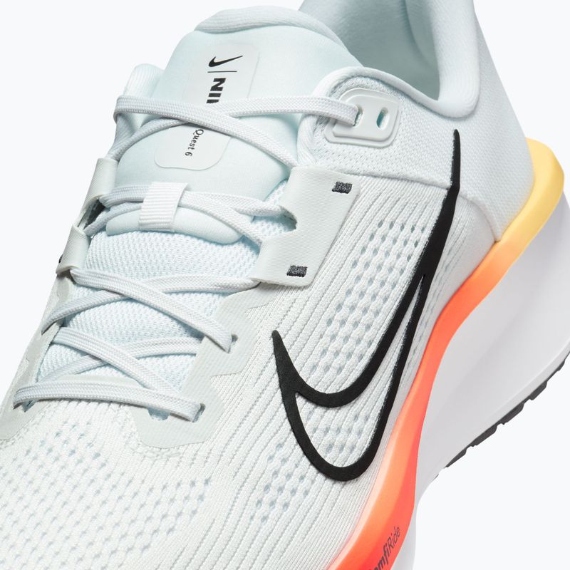 Vyriški bėgimo bateliai Nike Quest 6 off white/white/topaz gold/black 8