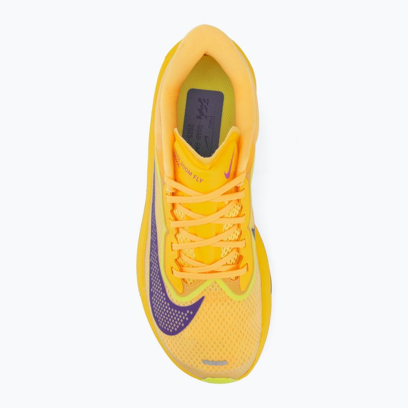 Moteriški bėgimo batai Nike Zoom Fly 6 Citron Pulse/Volt Ice/Indigo Burst 5