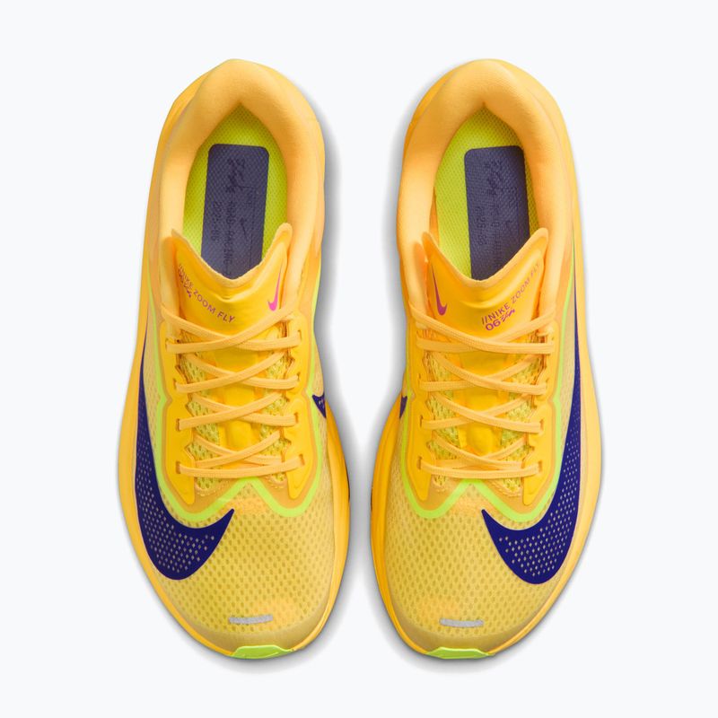 Moteriški bėgimo batai Nike Zoom Fly 6 Citron Pulse/Volt Ice/Indigo Burst 5