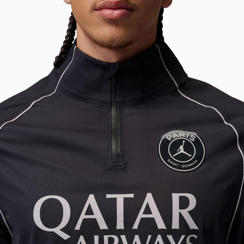 Vyriški futbolo marškinėliai ilgomis rankovėmis Nike Paris Saint-Germain Strike Elite SE Aerogami Shell Top black/black/atmosphere grey 5
