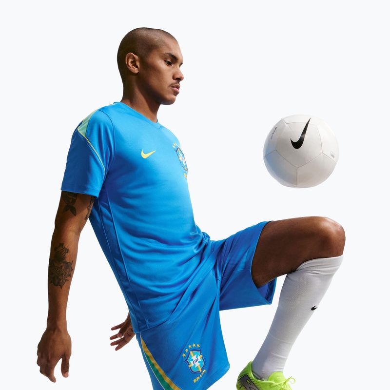 Vyriški futbolo šortai Nike Brazil 2026 Stadium Home lt photo blue/light mint/white 4