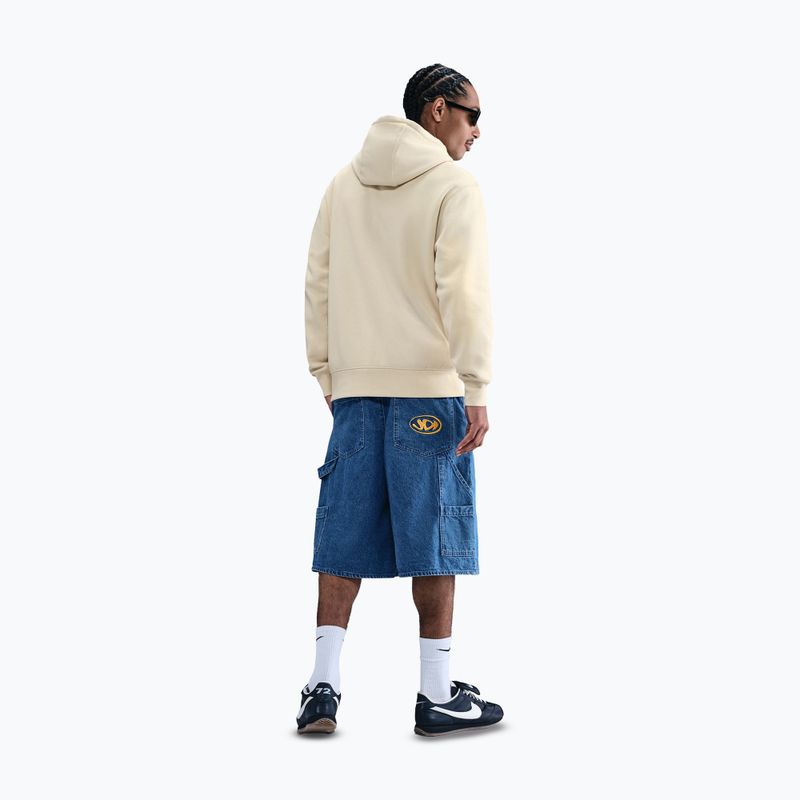 Vyriškas džemperis Nike Club Pullover Hoodie light khaki/light khaki/white 3