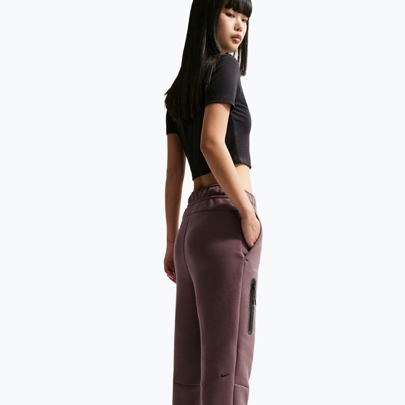 Moteriškos kelnės Nike Sportswear Tech Fleece Mid-Rise tattoo/black 3