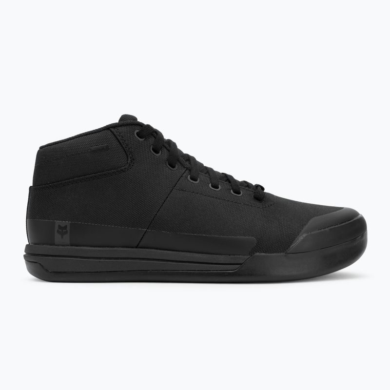 Vyriški platforminiai dviračių batai Fox Racing Union Canvas Mid black 2