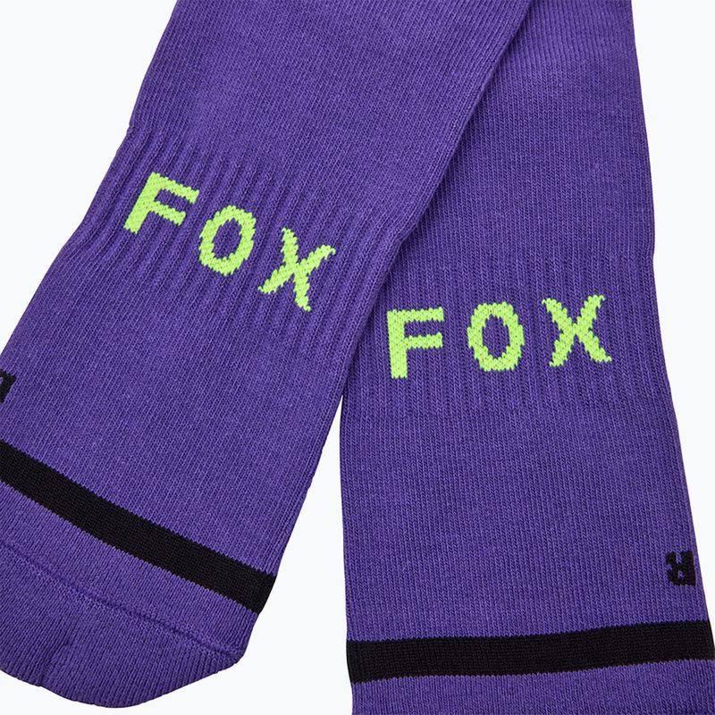 Vyriškos kojinės Fox Racing 8 Defend Lunar SE grape 2
