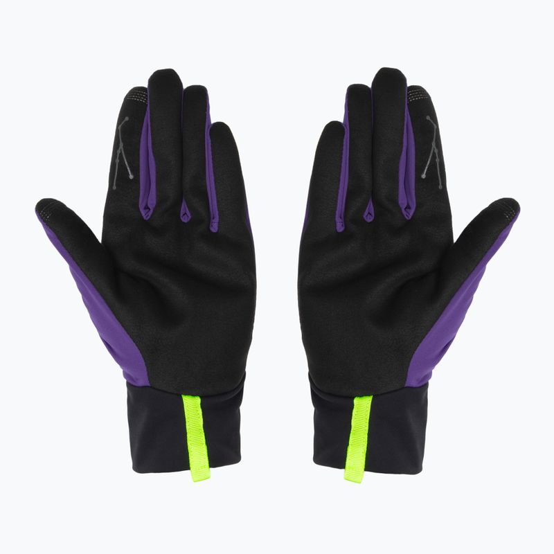 Vyriškos dviračių pirštinės Fox Racing Ranger Lunar SE grape 3