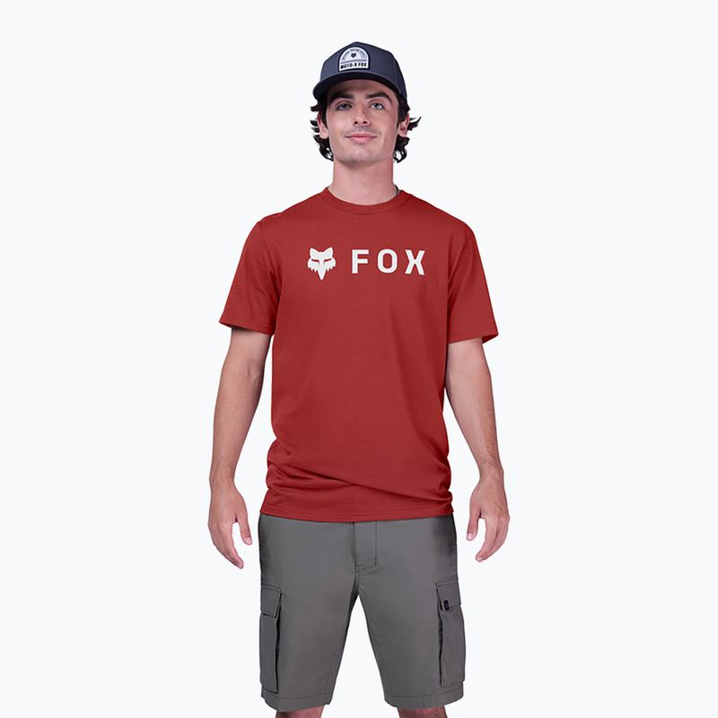 Vyriški marškinėliai Fox Racing Absolute rust