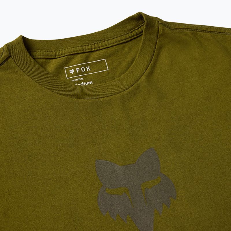 Vyriški marškinėliai Fox Racing Fox Head 195 Original army 3