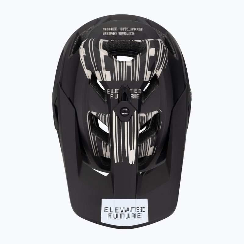 Dviračio šalmas Fox Racing Proframe RS Diffuse black 6