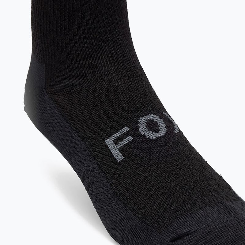 Vyriškos kojinės Fox Racing 6" Flexair Merino Sock Black 2
