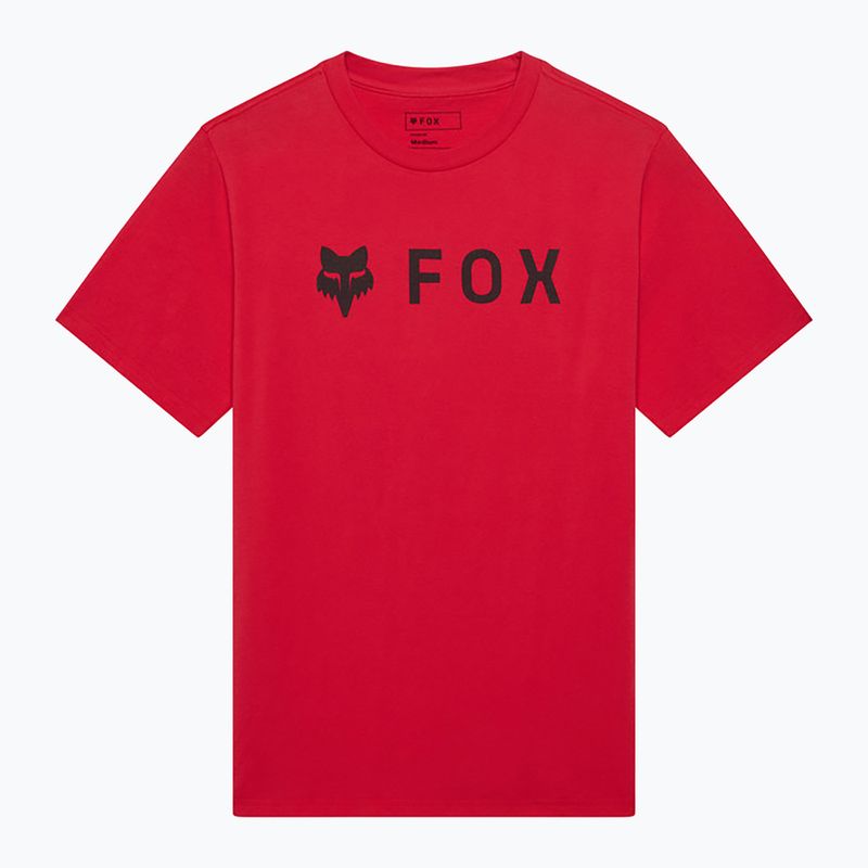 Vyriški marškinėliai Fox Racing Absolute 195 Original flame red