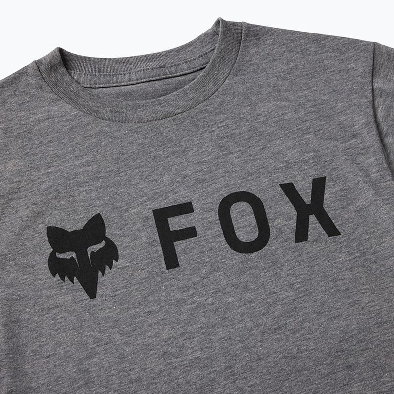 Vaikiški marškinėliai Fox Racing Absolute Jr heather dark grey 3