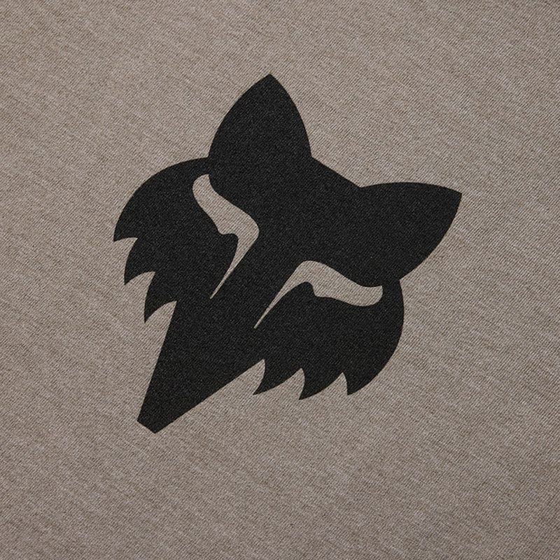 Vyriški marškinėliai Fox Racing Fox Head 195 Original heather graphite 4
