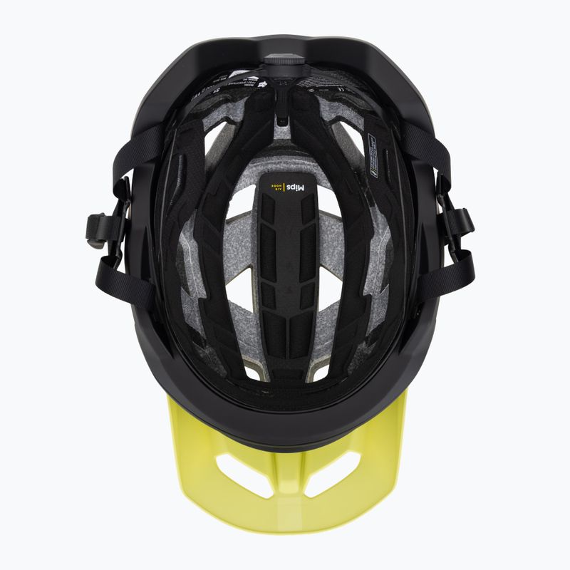 Dviračio šalmas Fox Racing Speedframe Pro Backfade lime 5