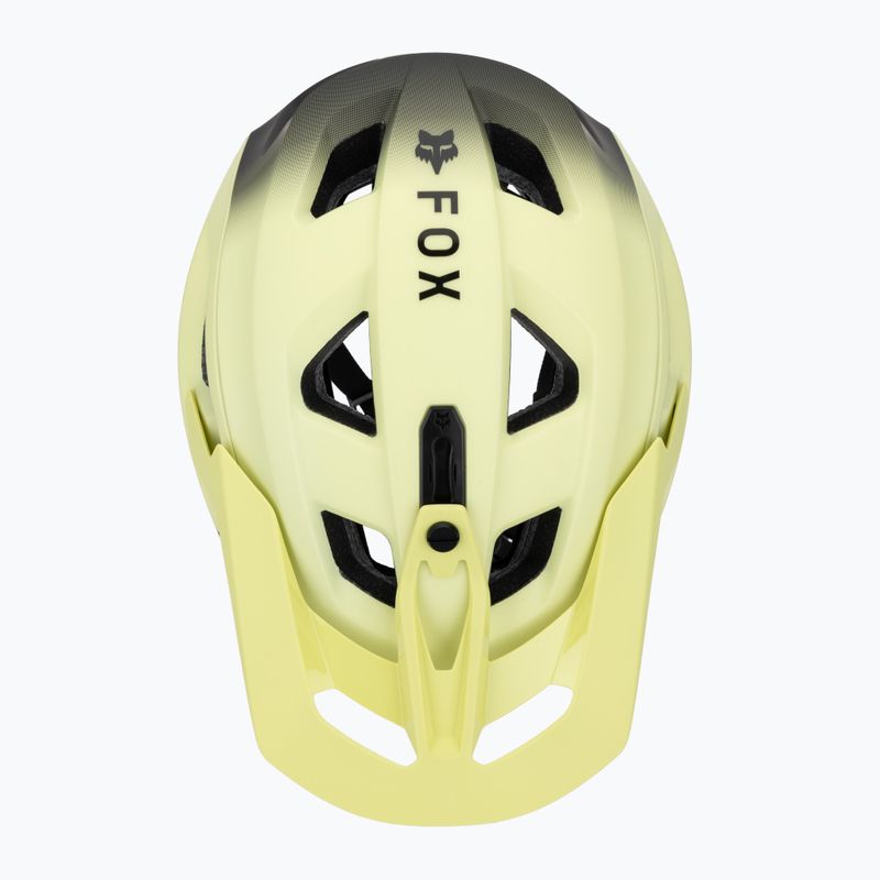 Dviračio šalmas Fox Racing Speedframe Pro Backfade lime 6