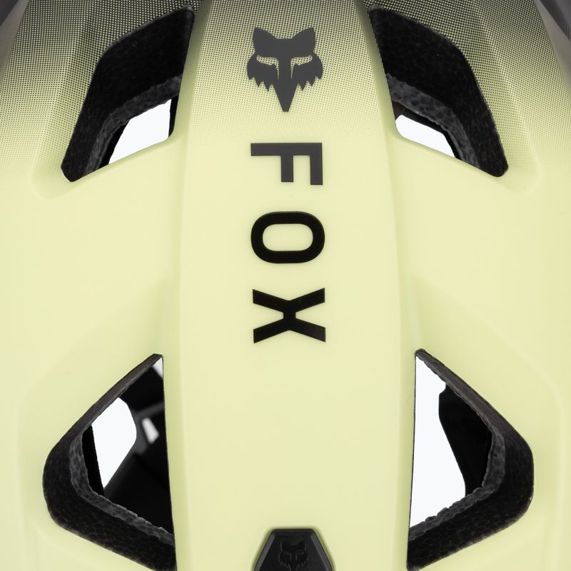 Dviračio šalmas Fox Racing Speedframe Pro Backfade lime 7