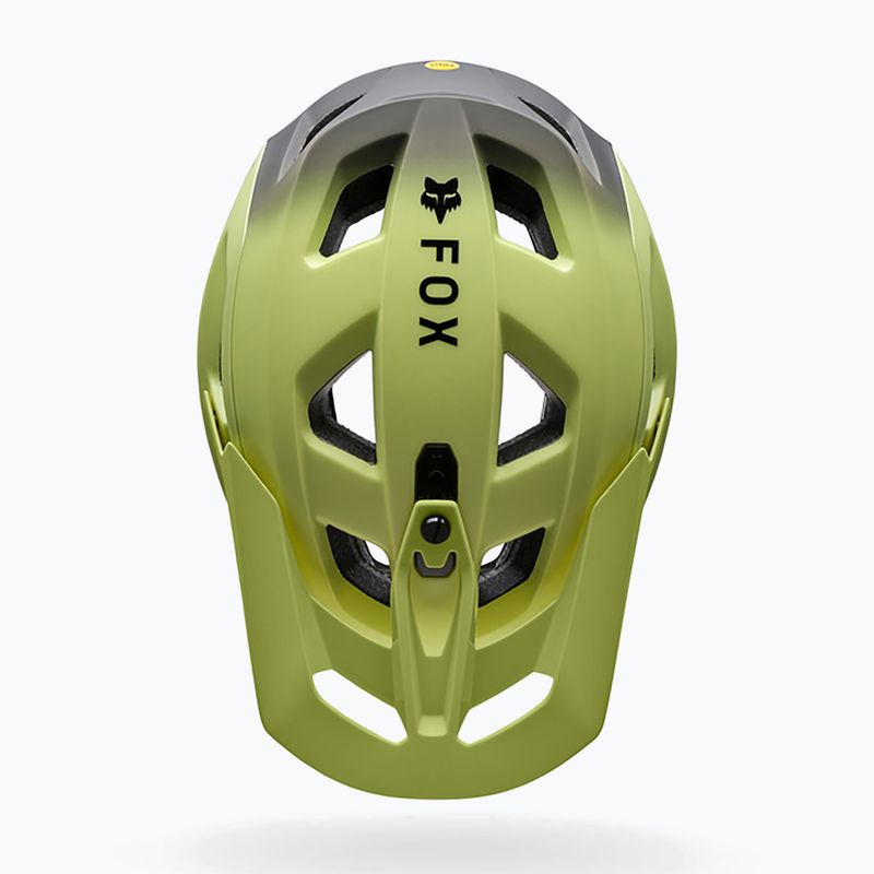 Dviračio šalmas Fox Racing Speedframe Pro Backfade lime 3