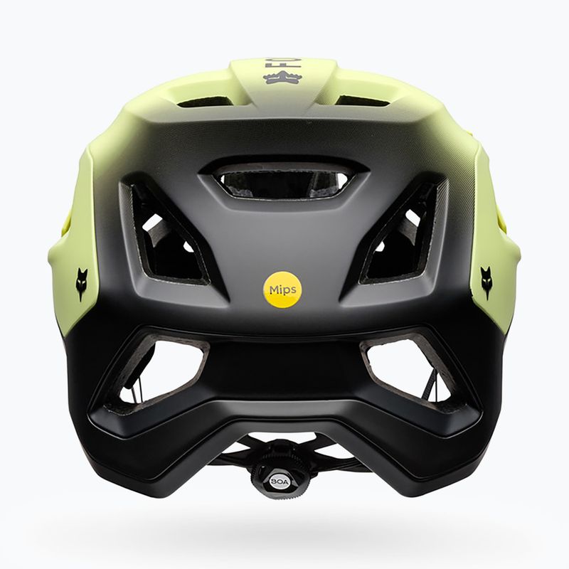 Dviračio šalmas Fox Racing Speedframe Pro Backfade lime 4