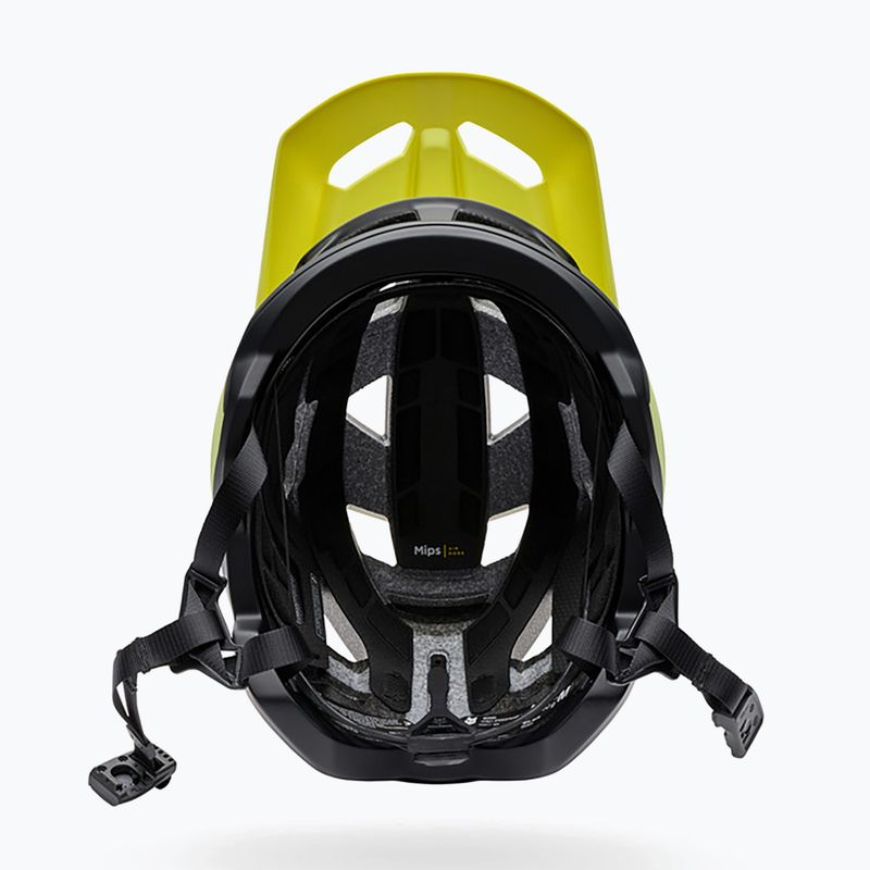 Dviračio šalmas Fox Racing Speedframe Pro Backfade lime 5