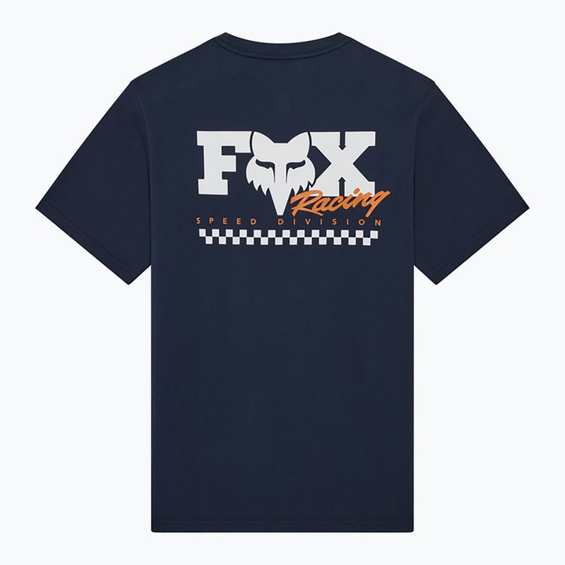 Vyriški marškinėliai Fox Racing Checker 195 Original midnight 6