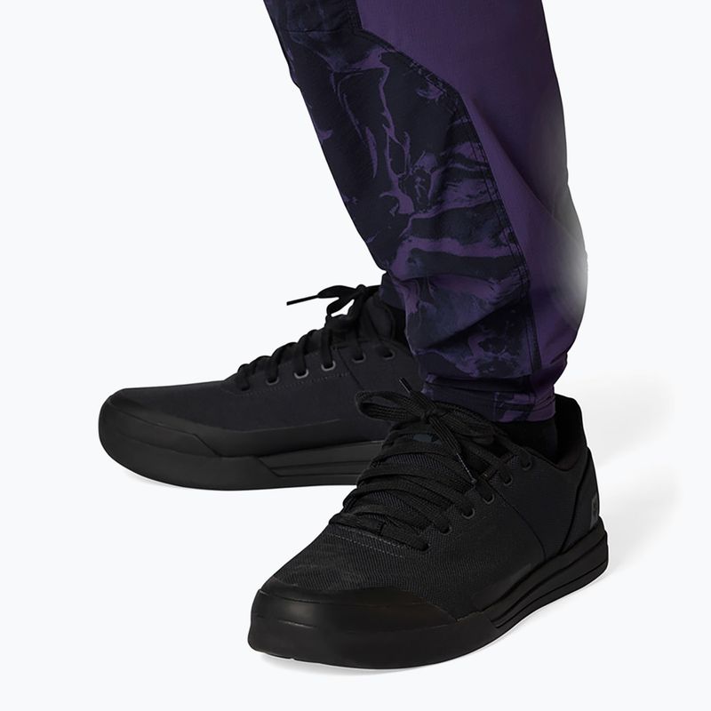 Vyriškos dviračių kelnės Fox Racing Ranger Image Print plum 3