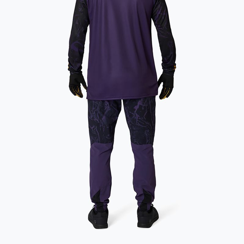 Vaikiški dviračių džemperiai ilgomis rankovėmis Fox Racing Ranger Image Print Jr plum 2