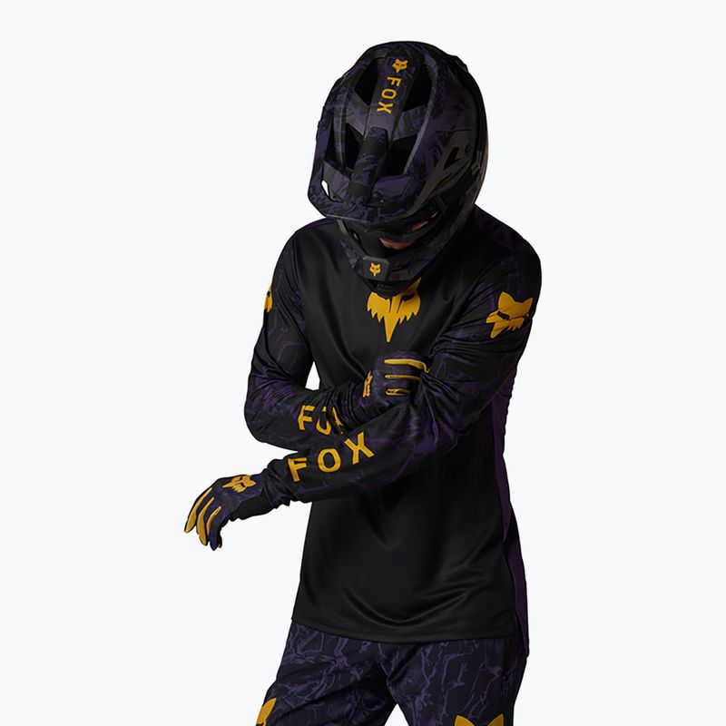 Vaikiški dviračių džemperiai ilgomis rankovėmis Fox Racing Ranger Image Print Jr plum 3