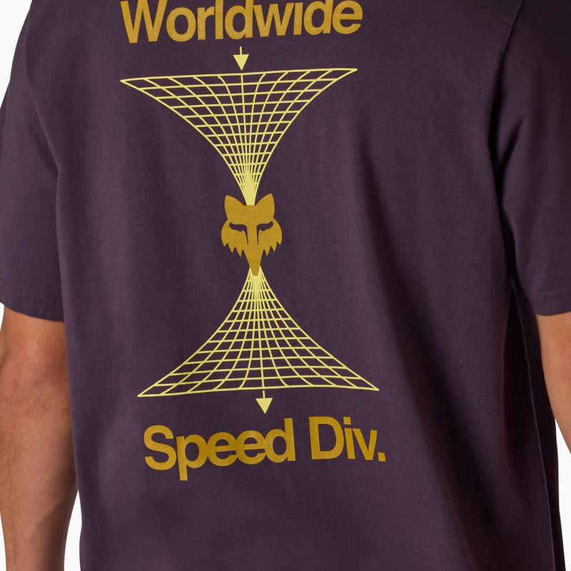 Vyriški marškinėliai Fox Racing Image Print 195 Original plum print 4