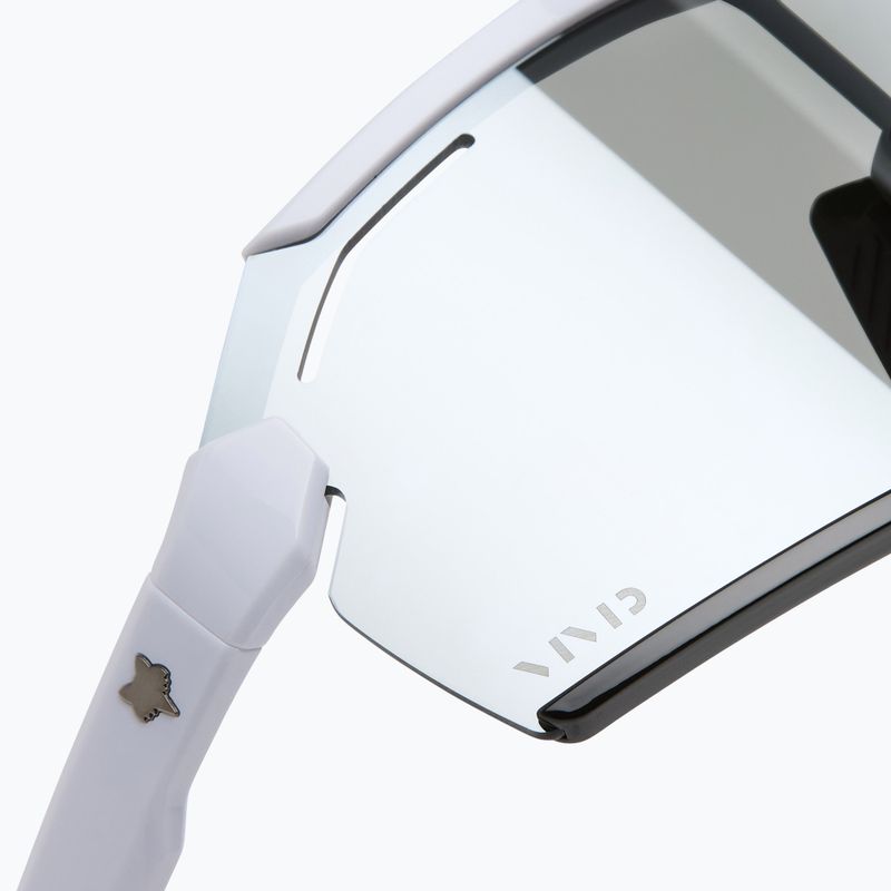 Saulės akiniai Fox Racing Vue Vivid white/black/clear 6