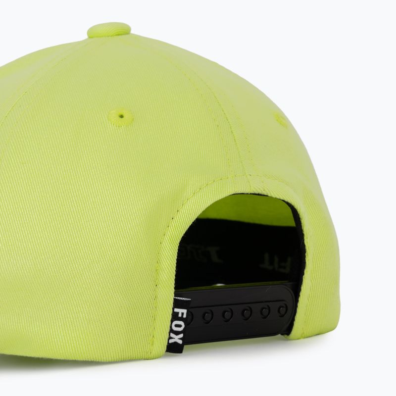 Vaikiška kepurė su snapeliu Fox Racing Fox Head 110 Snapback Jr wild lime 4