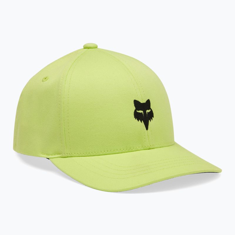 Vaikiška kepurė su snapeliu Fox Racing Fox Head 110 Snapback Jr wild lime