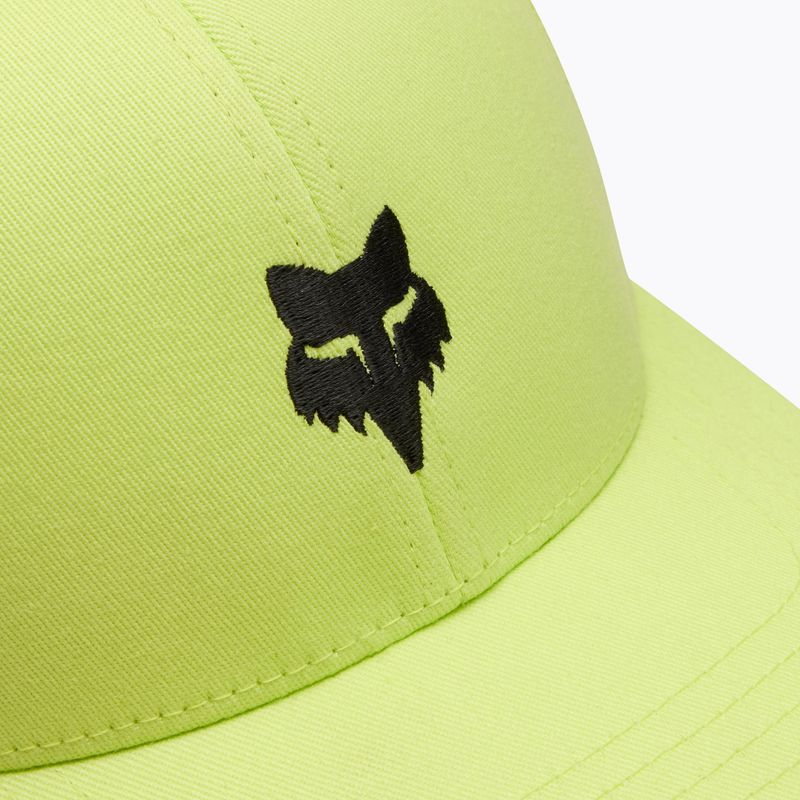 Vaikiška kepurė su snapeliu Fox Racing Fox Head 110 Snapback Jr wild lime 3