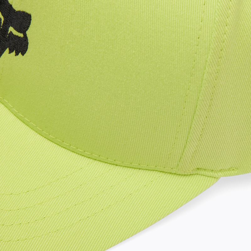 Vaikiška kepurė su snapeliu Fox Racing Fox Head 110 Snapback Jr wild lime 4