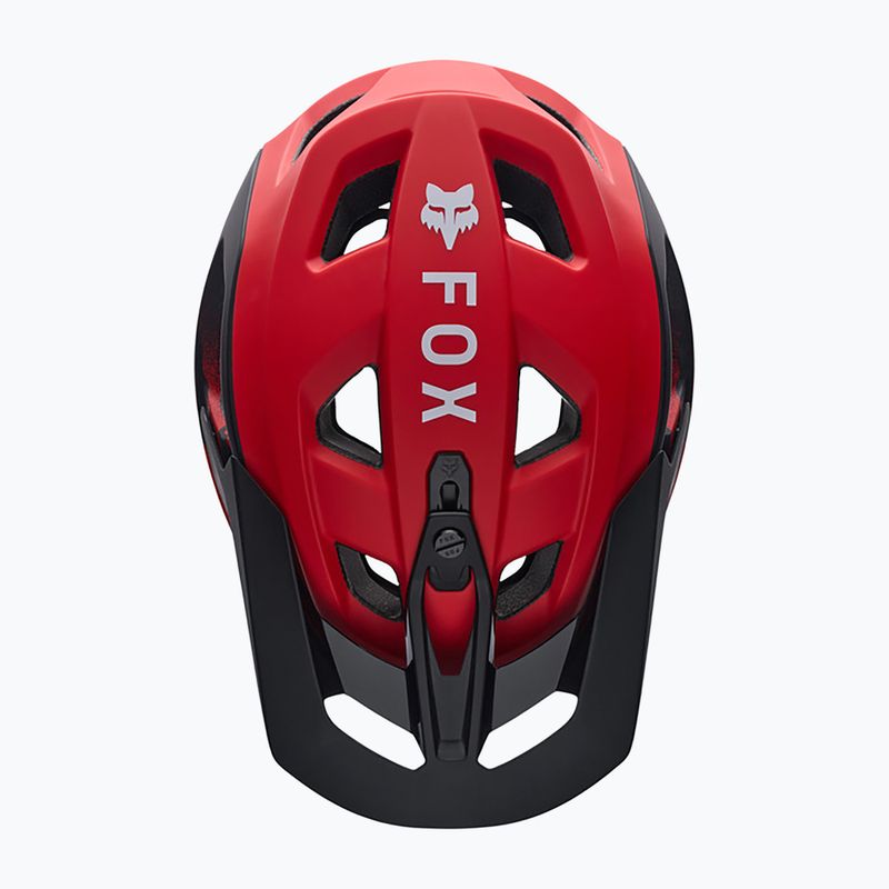 Vaikiškas dviračių šalmas Fox Racing Speedframe Charge red 4