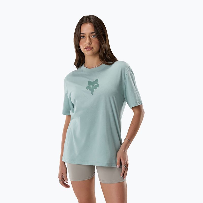 Moteriški marškinėliai Fox Racing Fox Head SS Tee arctic blue