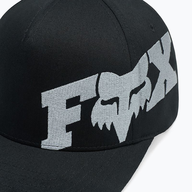 Vyriška kepurė su snapeliu Fox Racing Fox Head X Flexfit black 4