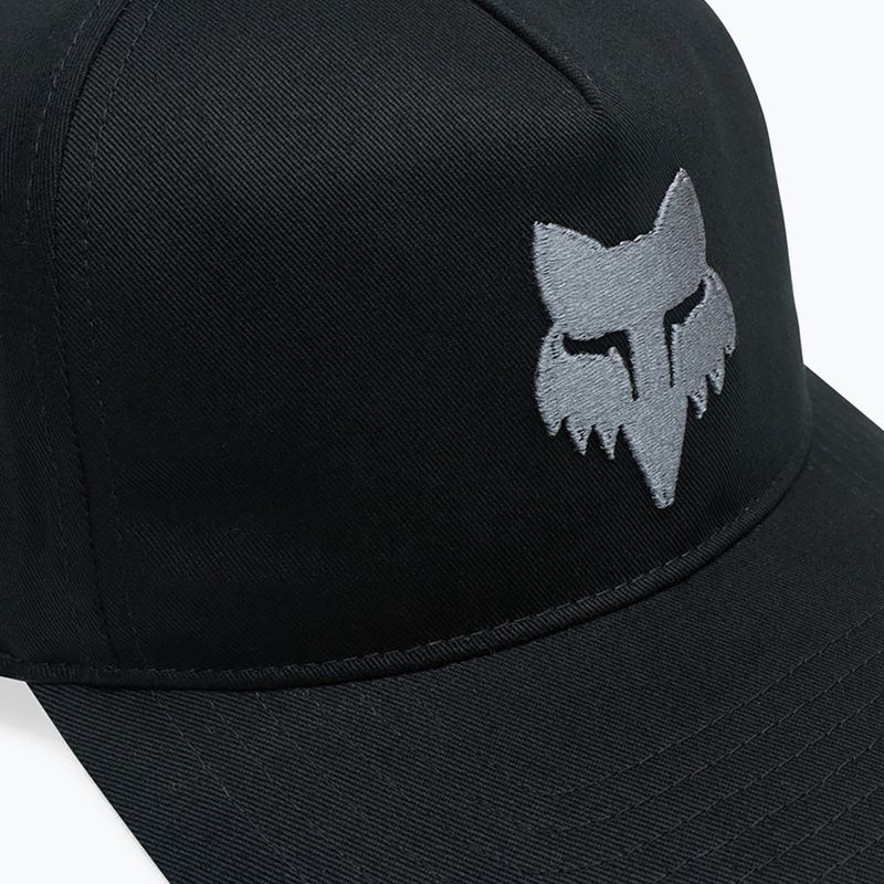 Vyriška kepurė su snapeliu Fox Racing Fox Head Subframe Snapback black 3