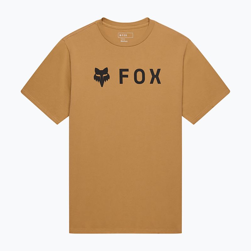 Vyriški marškinėliai Fox Racing Absolute 195 Original SS Tee brown sugar 3